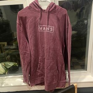 Vans Women's Burgundy Hoodie